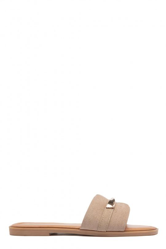 Sandals Shoes Taupe Erynn LS-640 Efashion Paris
