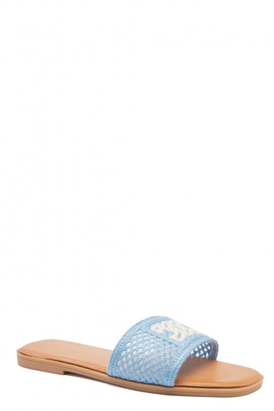 Sandals Shoes Blue Erynn LS-613 Efashion Paris