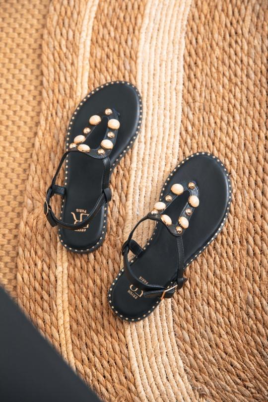 Sandales Chaussures Or Erynn GG-113 Efashion Paris