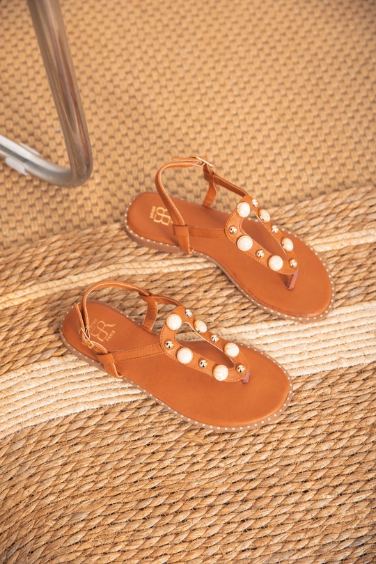 Sandales Chaussures Or Erynn GG-113 Efashion Paris