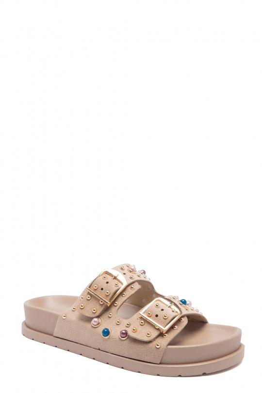 Sandales Chaussures Taupe Erynn LS-639 Efashion Paris