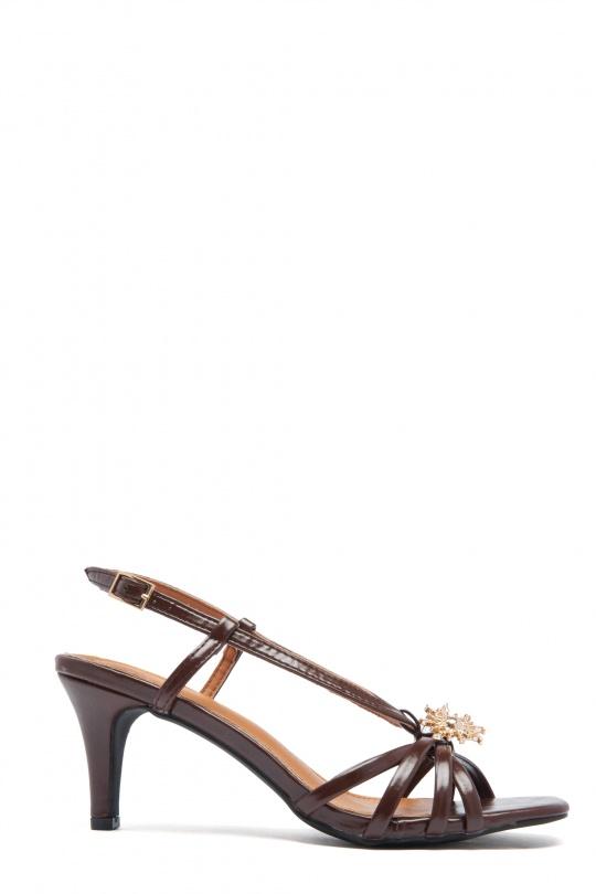 Sandales Chaussures Marron Erynn GG-115 Efashion Paris