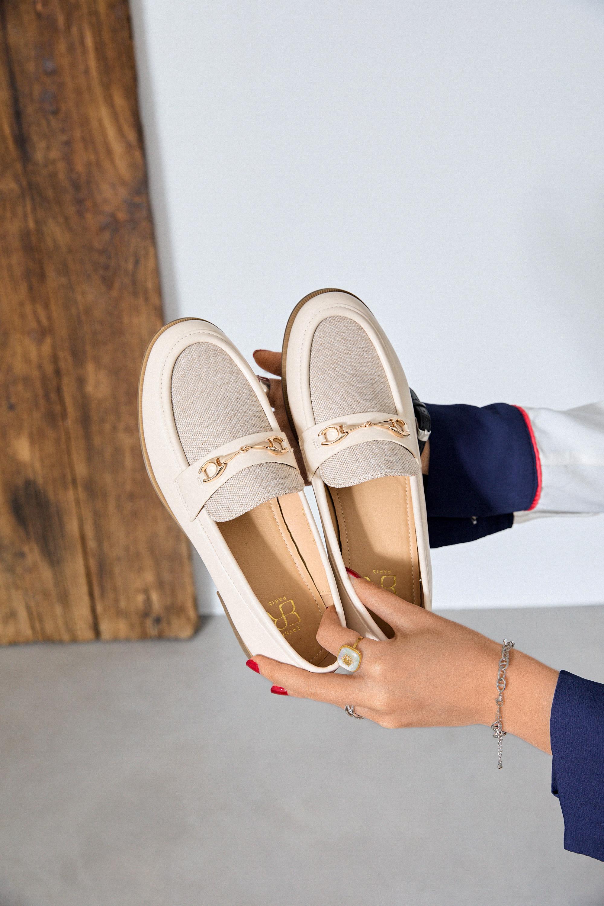 Mocassins Chaussures Noir Erynn KJ-105 #c Efashion Paris