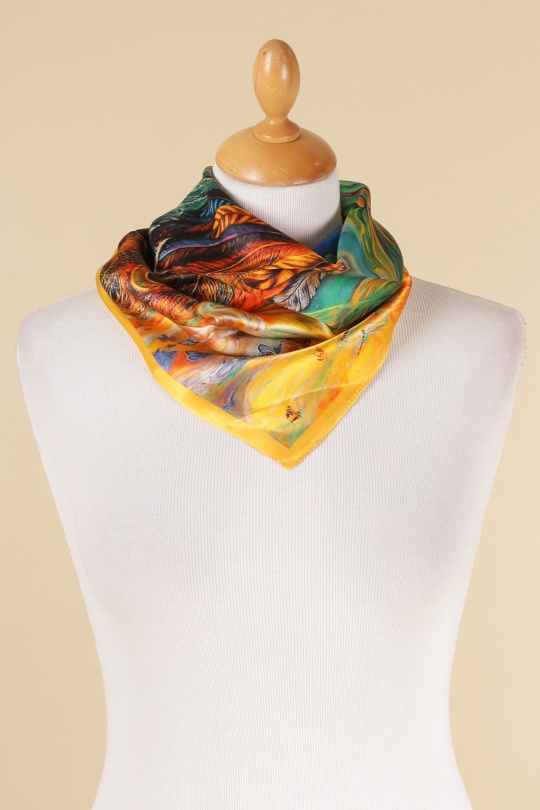 Foulard Accessori Dark green FANLI  SF01 Efashion Paris