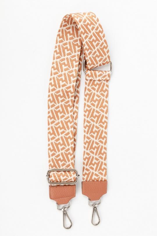 Strap Bags Camel/white FANLI  BA01 Efashion Paris