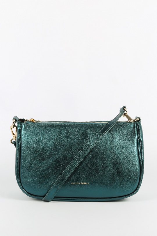 Sacs à bandoulière Maroquinerie Kaki FANLI  1027-IRISÉ Efashion Paris