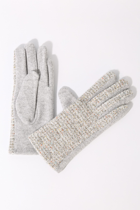 Gants Accessoires Rose Clair FANLI  GA29 Efashion Paris