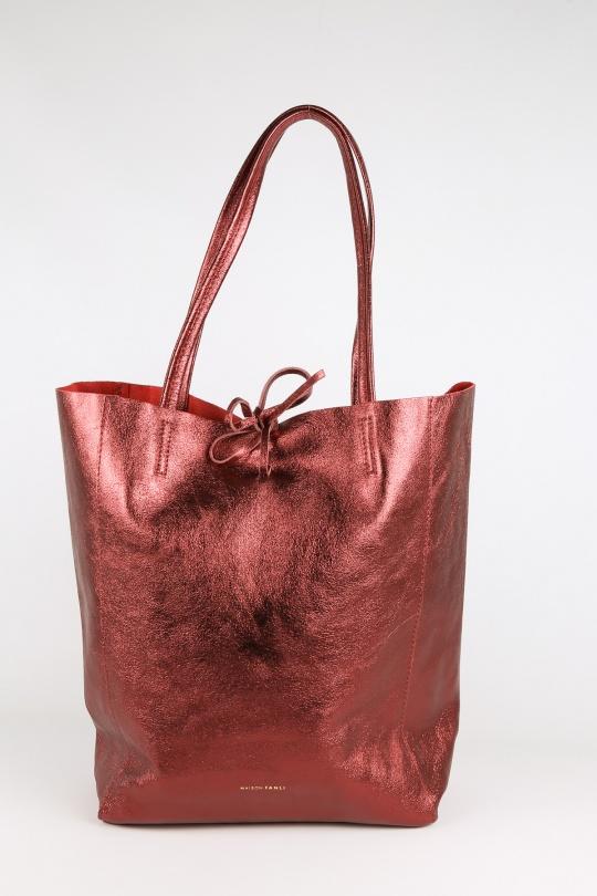 Shoppers Marroquinería Burgundy FANLI  1012 Efashion Paris