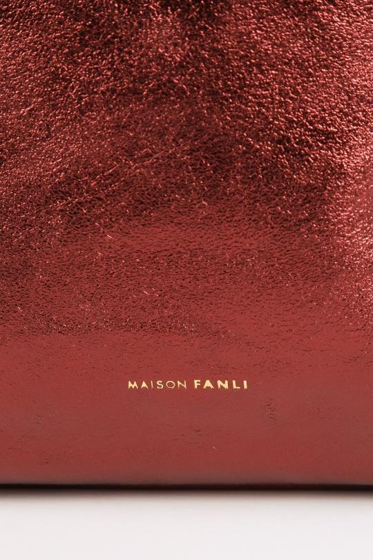 Shoppers Marroquinería Burgundy FANLI  1012 Efashion Paris