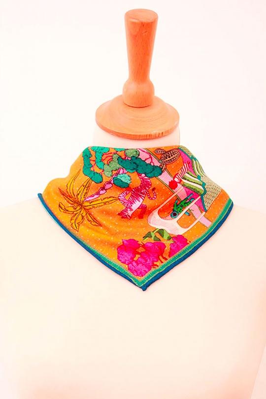 Foulard Accessori Yellow FANLI  LS02-59 Efashion Paris