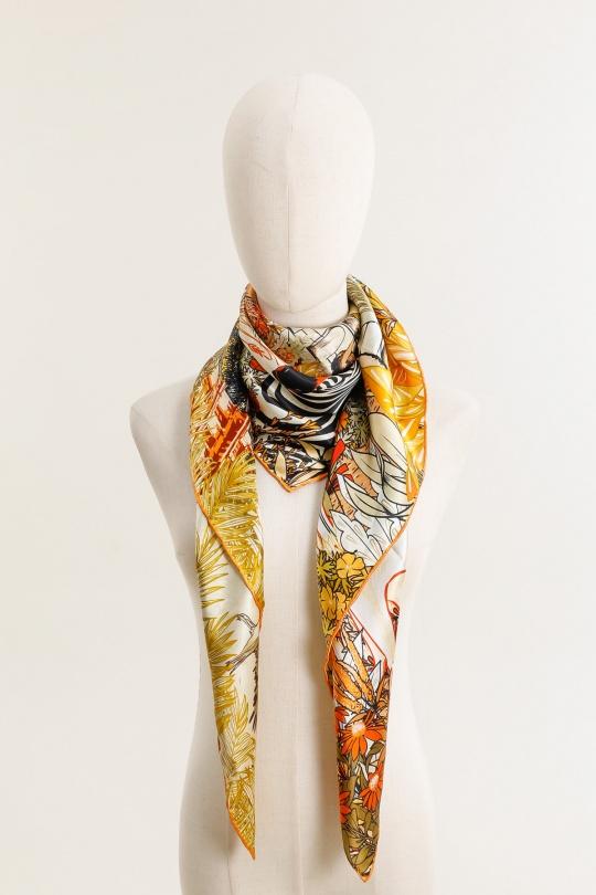 Foulards Accessoires Rose FANLI  SF09 Efashion Paris