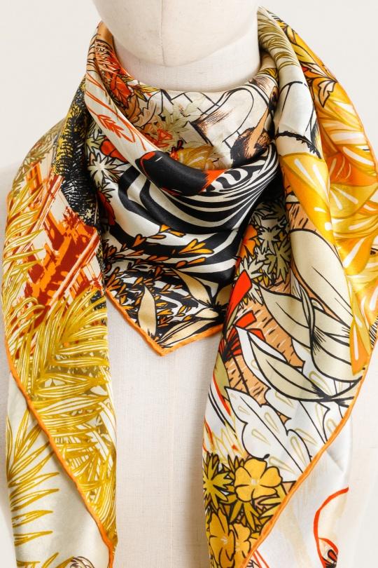 Foulards Accessoires Rose FANLI  SF09 Efashion Paris