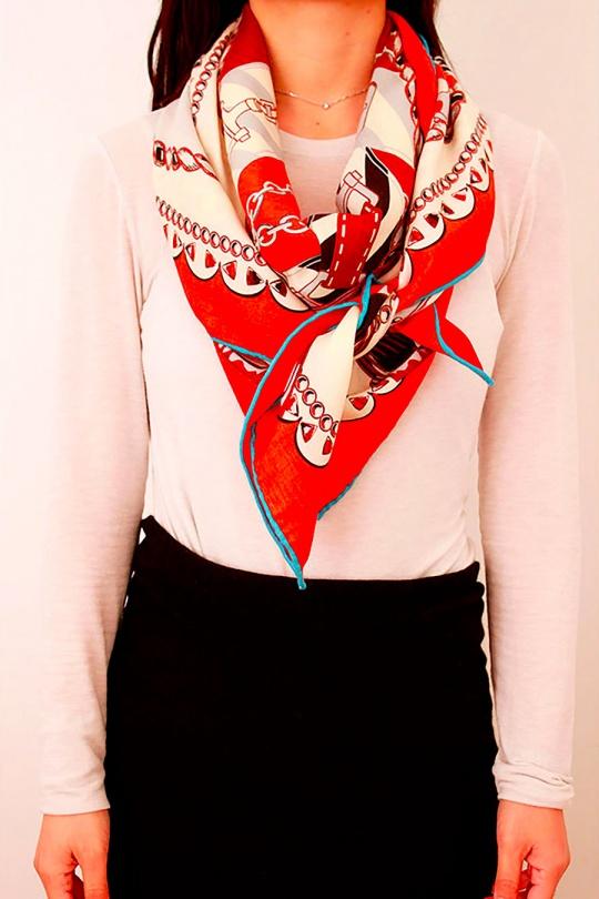 Foulard Accessori Red FANLI  LS03-57 Efashion Paris