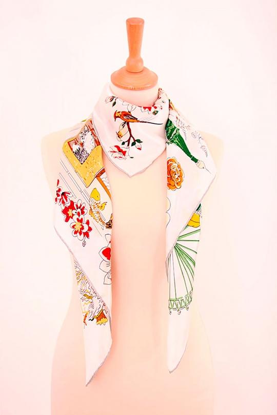 Foulards Accessoires Blanc FANLI  SF09-937 Efashion Paris
