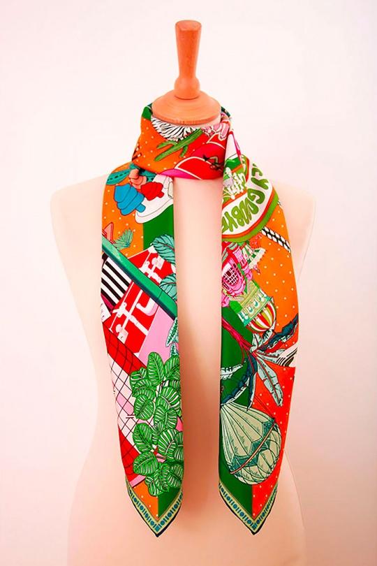 Foulard Accessori Green FANLI  ST09-936 Efashion Paris