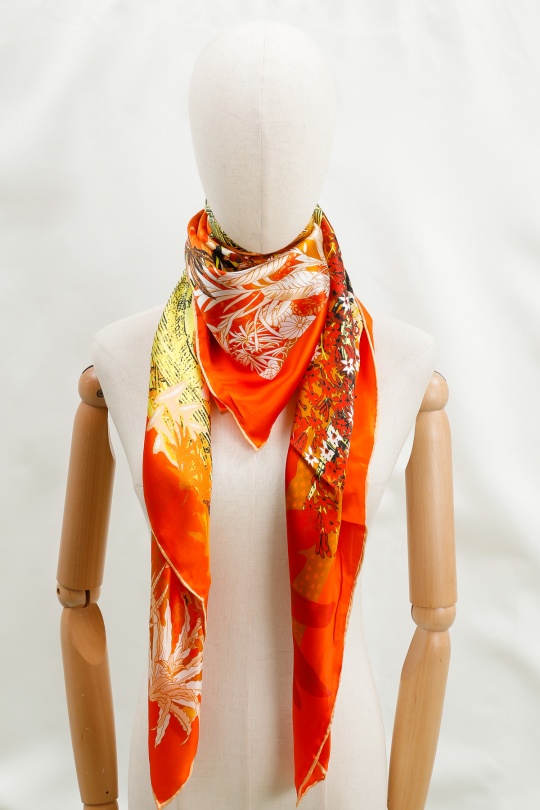 Foulard Accessori Orange FANLI  SF09 Efashion Paris