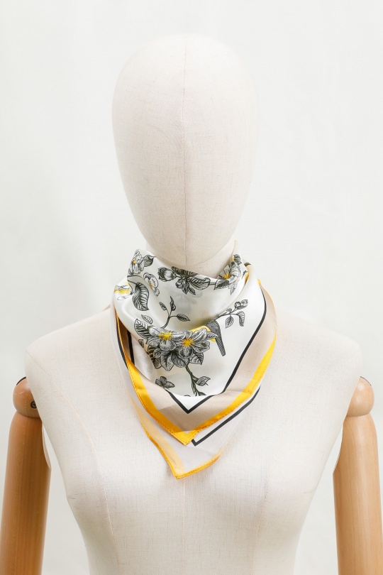 Foulard Accessori Yellow FANLI  SF03 Efashion Paris