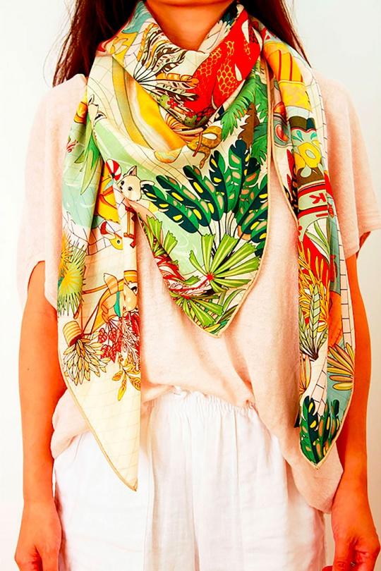 Foulards Accessoires Multicolore FANLI  LS03-64 Efashion Paris