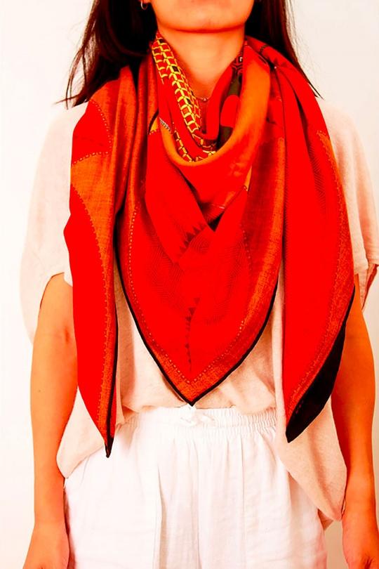 Foulards Accessoires Noir FANLI  LS03-56 Efashion Paris