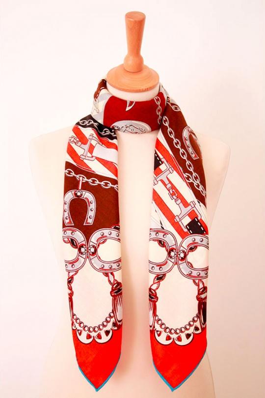 Foulards Accessories Red FANLI  LS01-057 Efashion Paris