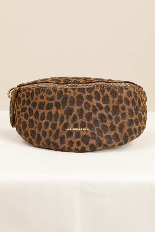 Sacs bananes Maroquinerie Leopard FANLI  1016 Efashion Paris