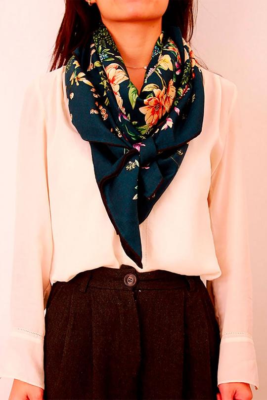 Foulards Accessories Dark blue FANLI  LS03-063 Efashion Paris