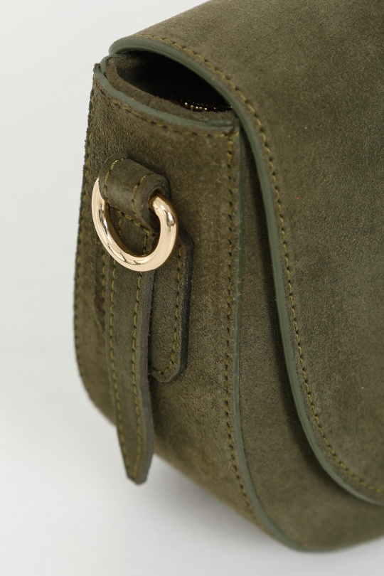 Sacs à bandoulière Maroquinerie Noir FANLI  1045-1 SAC GABRIELLE DAIM Efashion Paris