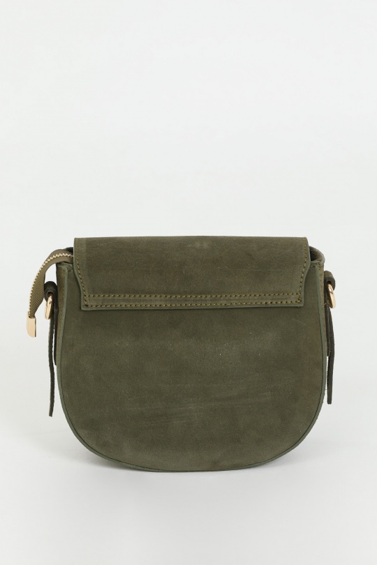 Sacs à bandoulière Maroquinerie Noir FANLI  1045-1 SAC GABRIELLE DAIM Efashion Paris