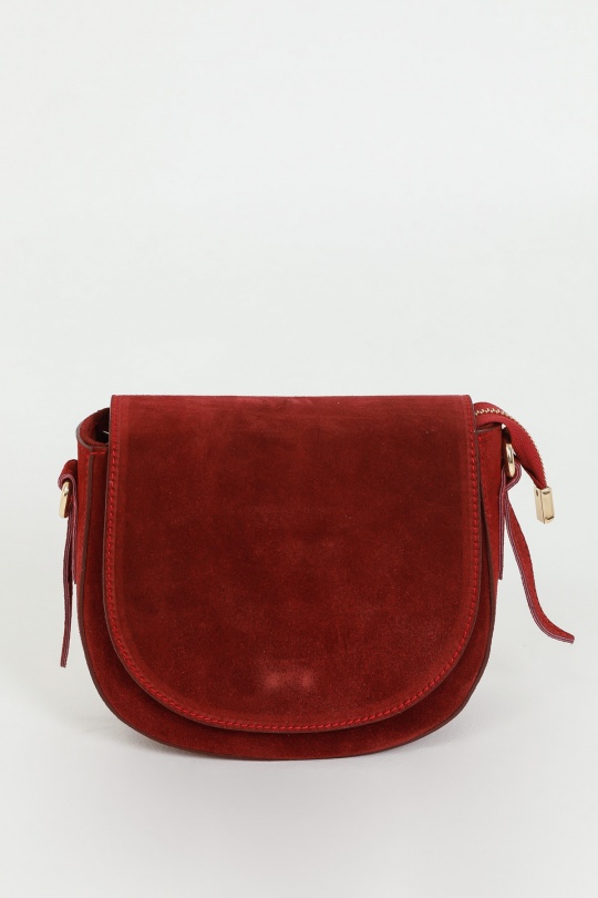 Sacs à bandoulière Maroquinerie Noir FANLI  1045-1 SAC GABRIELLE DAIM Efashion Paris