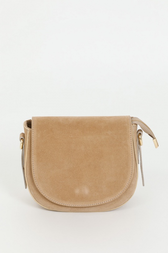 Sacs à bandoulière Maroquinerie Noir FANLI  1045-1 SAC GABRIELLE DAIM Efashion Paris