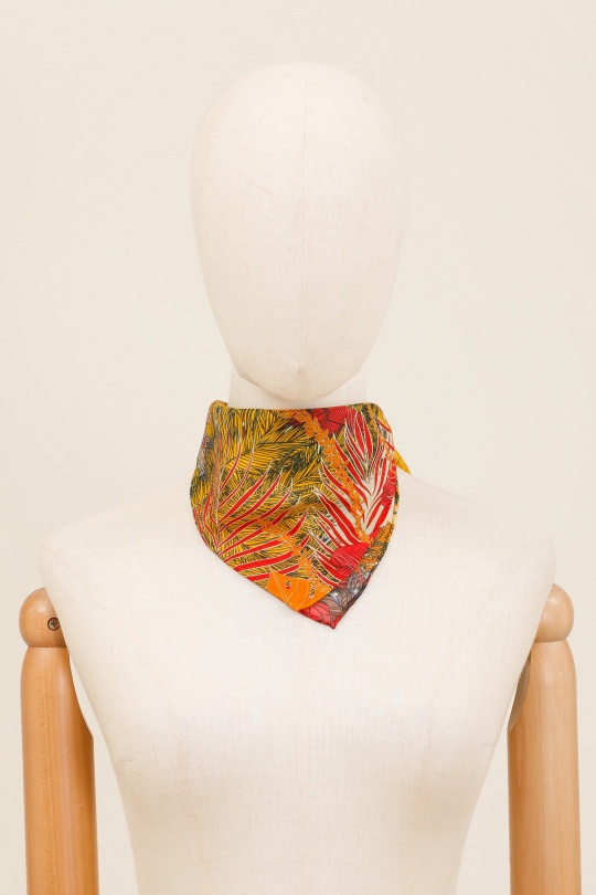 Foulards Accessoires Blanc/Bleu FANLI  CS02 Efashion Paris