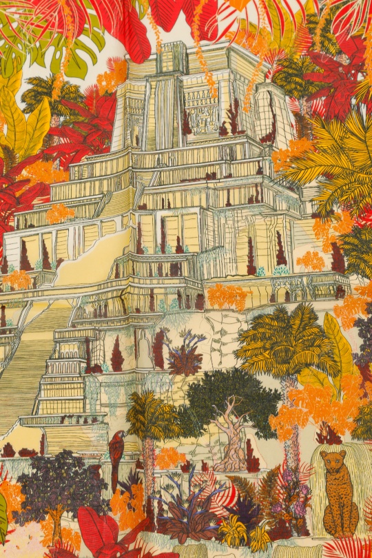 Foulards Accessoires Blanc/Bleu FANLI  CS02 Efashion Paris