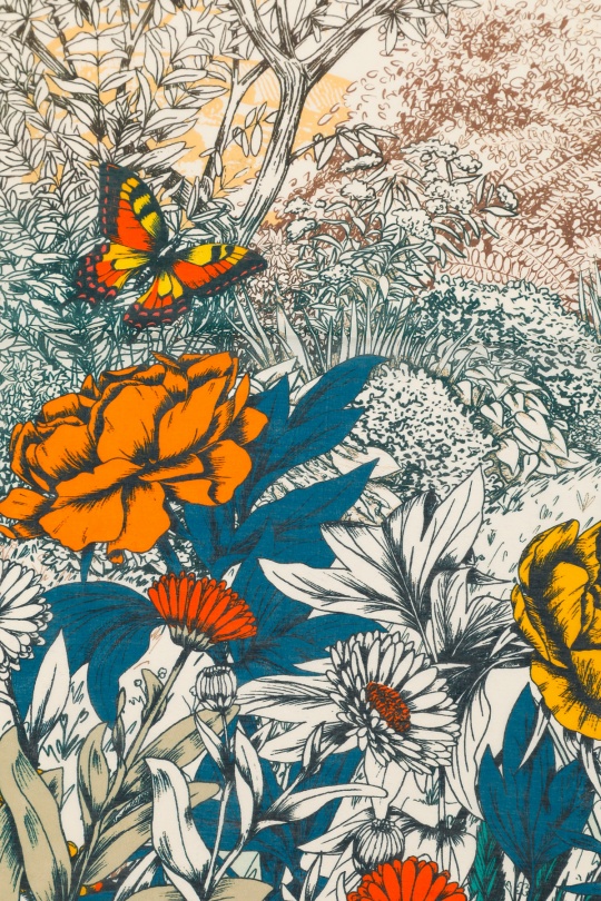 Foulards Accessoires Blanc/Bleu FANLI  CS02 Efashion Paris