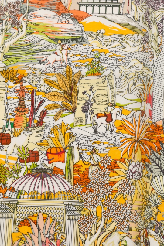 Foulards Accessoires Blanc/Bleu FANLI  CS02 Efashion Paris