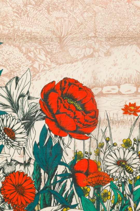 Foulards Accessoires Blanc/Bleu FANLI  CS02 Efashion Paris