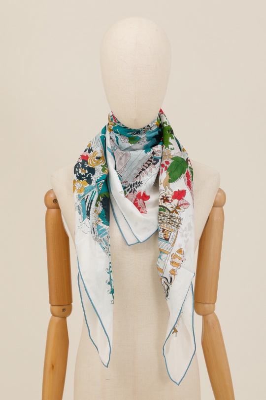 Foulards Accessoires Beige FANLI  CS09 Efashion Paris