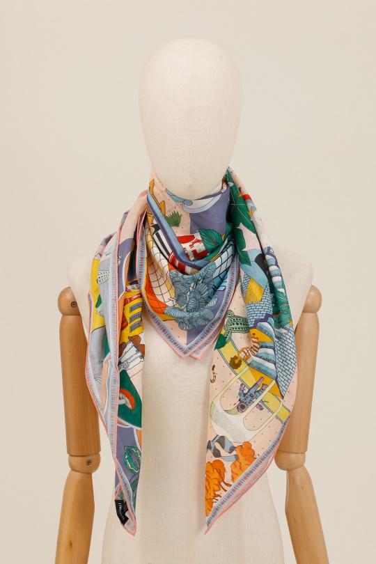 Foulards Accessoires Beige FANLI  CS09 Efashion Paris