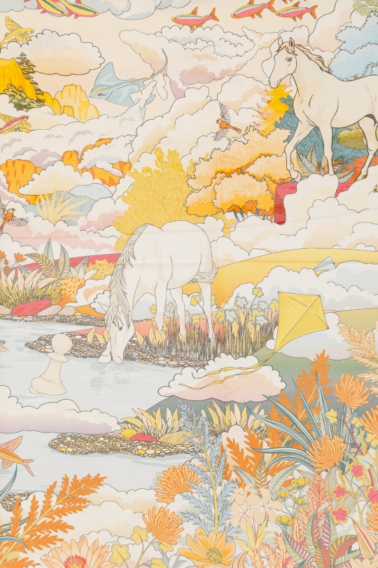 Foulards Accessoires Beige FANLI  CS09 Efashion Paris