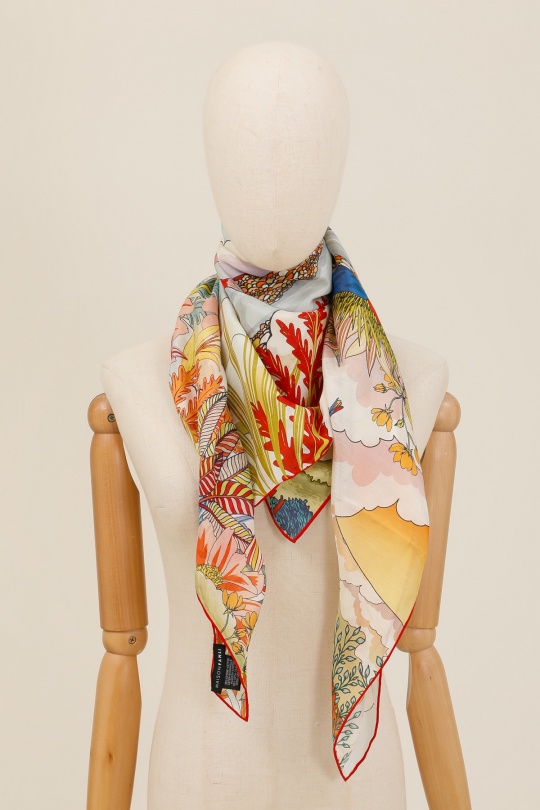 Foulards Accessoires Beige FANLI  CS09 Efashion Paris