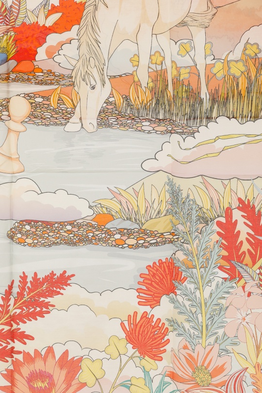 Foulards Accessoires Beige FANLI  CS09 Efashion Paris