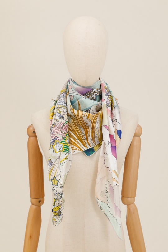 Foulards Accessoires Beige FANLI  CS09 Efashion Paris