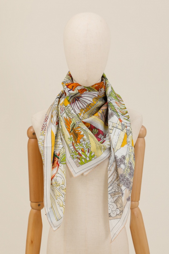 Foulards Accessoires Beige FANLI  CS09 Efashion Paris