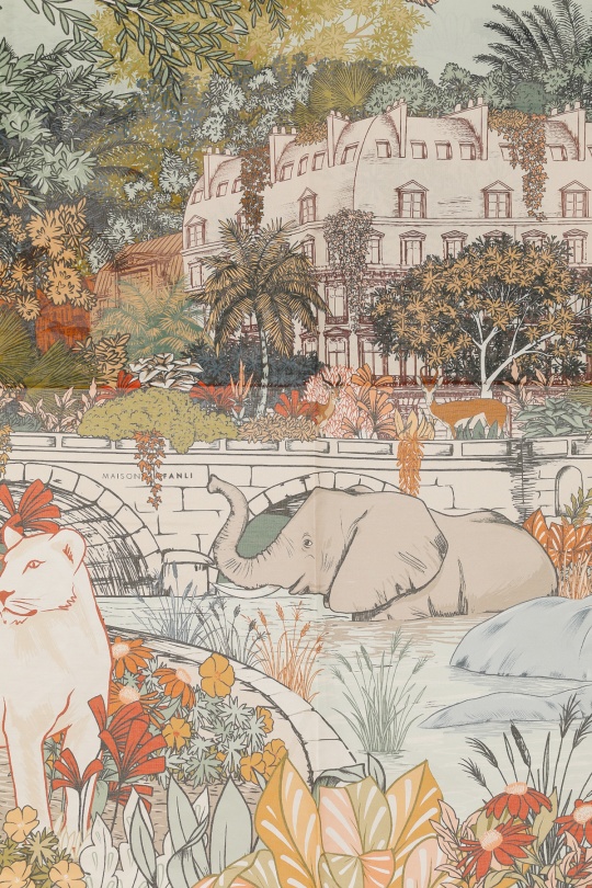 Foulards Accessoires Beige FANLI  CS09 Efashion Paris