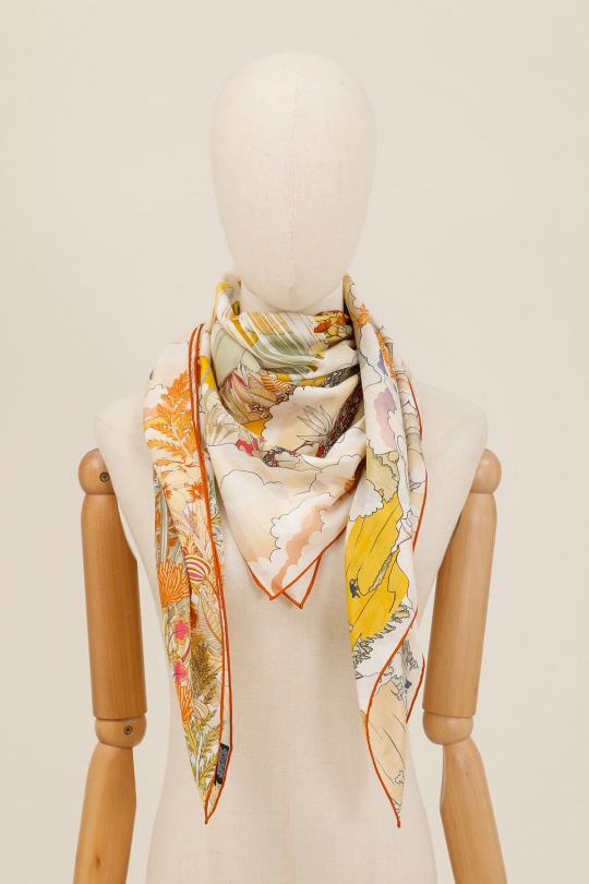 Foulards Accessoires Beige FANLI  CS09 Efashion Paris