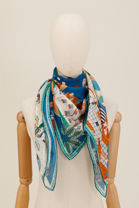 Foulards Accessoires Beige FANLI  CS09 Efashion Paris