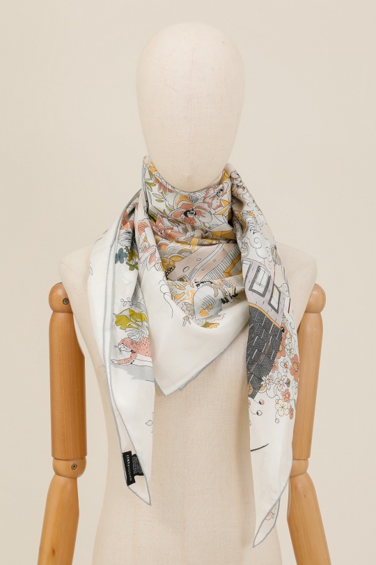 Foulards Accessoires Beige FANLI  CS09 Efashion Paris