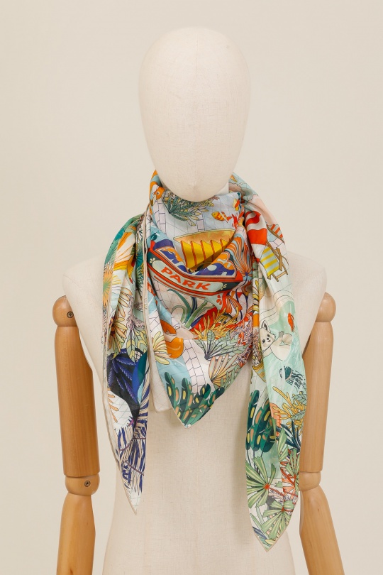 Foulards Accessoires Beige FANLI  CS09 Efashion Paris