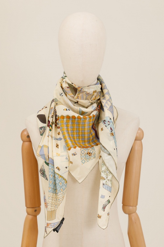 Foulards Accessoires Beige FANLI  CS09 Efashion Paris