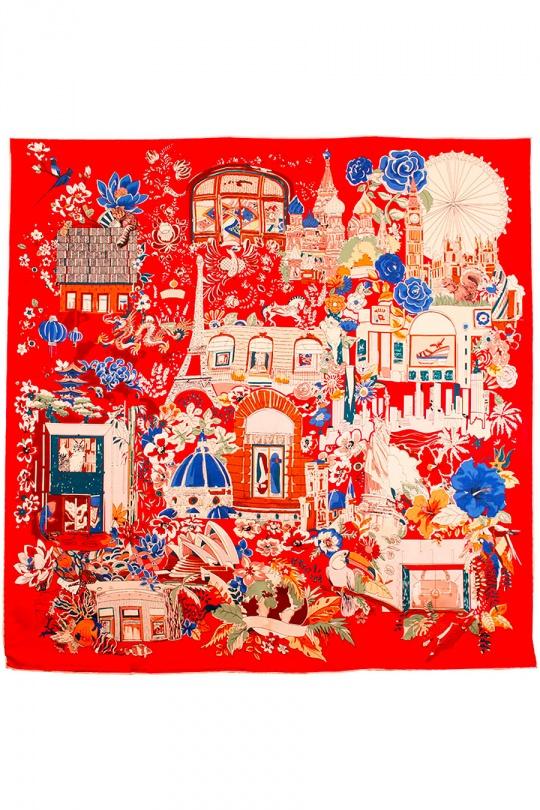 Foulards Accessoires Rouge foncé FANLI  SF03-937 Efashion Paris