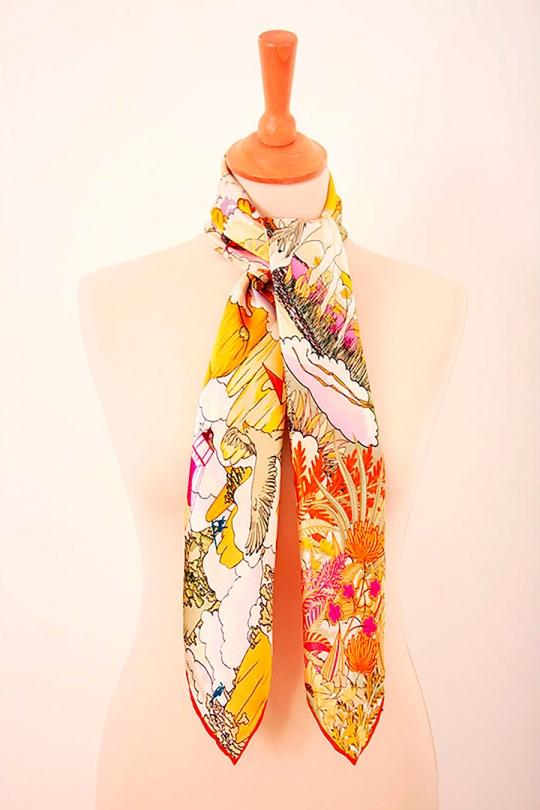 Foulards Accessoires Ocre FANLI  SF03-069 Efashion Paris